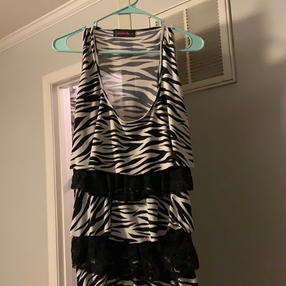 Annabelle Zebra Print Tank
